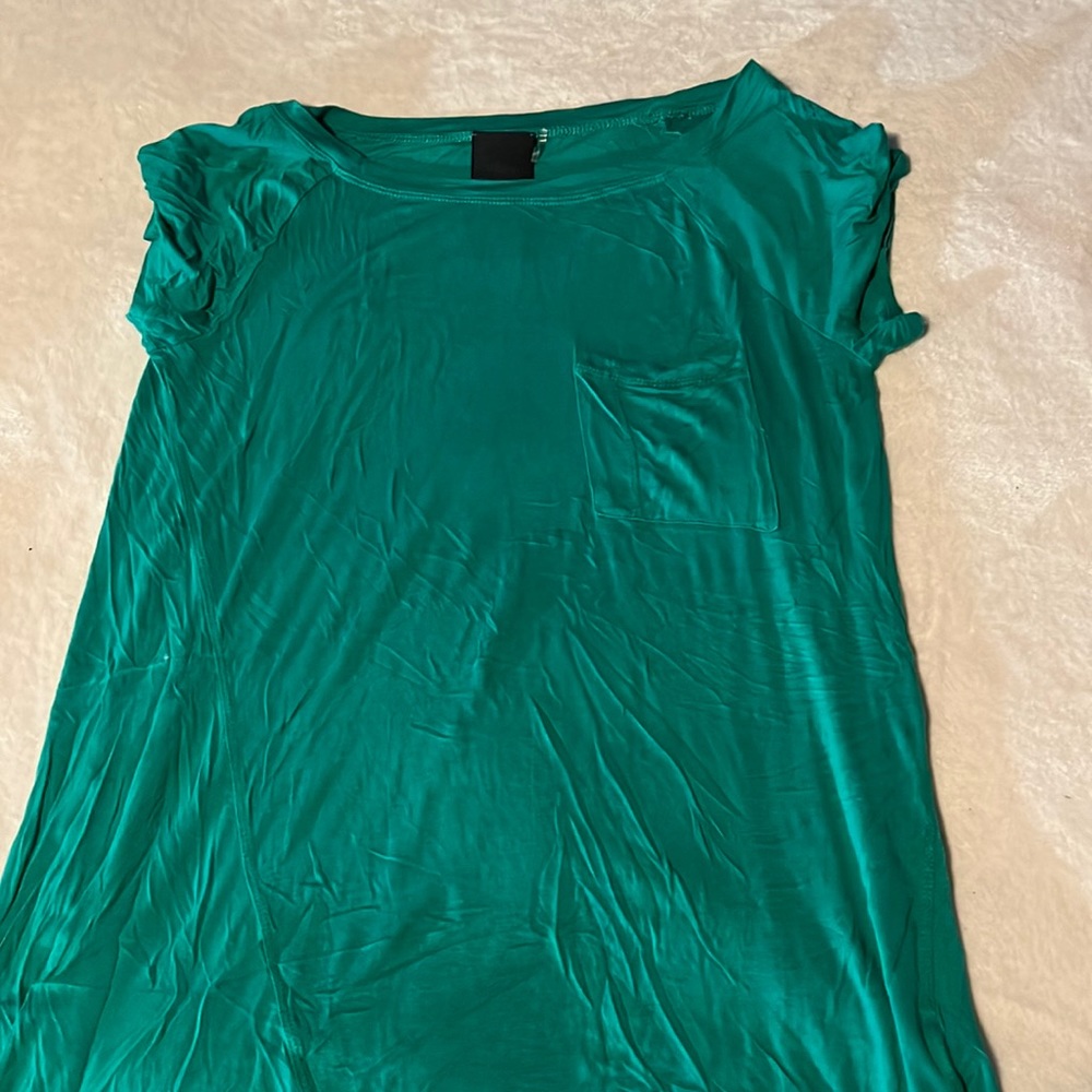 Stretchy Green Shirt